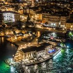 Corfu Old Town Nightscape - Private Boat Cruise - San Stefano Boats