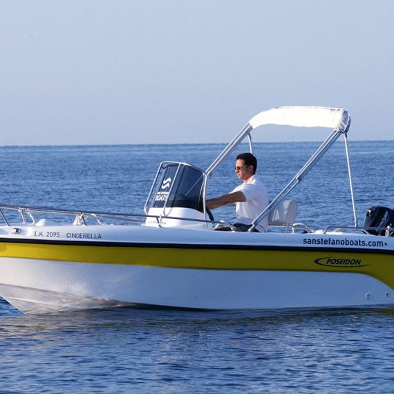 Cinderella 30 HP Comfort 8 Pax - San Stefano Boats - Corfu Boat Hire