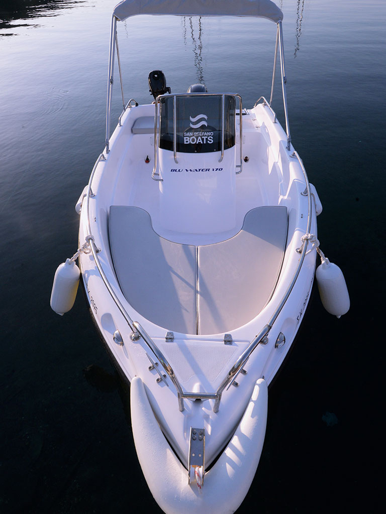 Princess Ariel 30 HP Comfort 8 Pax - San Stefano Boats - Corfu Boat Hire