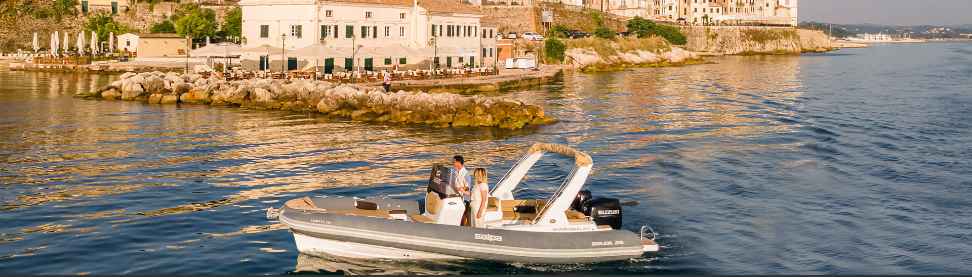 Corfu Town Private Cruise Luxury Boat