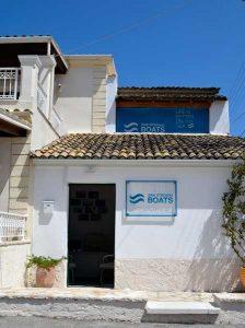 About San Stefano Boats - Corfu Boat Hire - Our Office on site